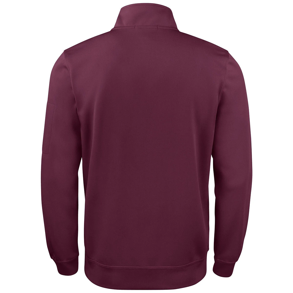 Clique Men's Burgundy Lift Performance Quarter Zip 4 Clique Men's Burgundy Lift Performance Quarter Zip - Image 2