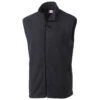 Clique Men's Charcoal Summit Full Zip Microfleece Vest -Clique MQO00026 Charcoal F