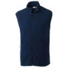 Clique Men's Navy Summit Full Zip Microfleece Vest -Clique MQO00026 Navy F