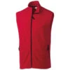 Clique Men's Red Summit Full Zip Microfleece Vest 1 Clique Men's Red Summit Full Zip Microfleece Vest -Clique MQO00026 Red F