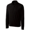 Clique Men's Black Summit Half Zip Microfleece -Clique MQO00027 Black F