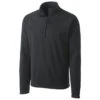 Clique Men's Charcoal Summit Half Zip Microfleece -Clique MQO00027 Charcoal F