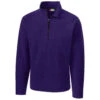 Clique Men's College Purple Summit Half Zip Microfleece -Clique MQO00027 College Purple F