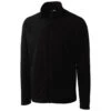 Clique Men's Black Summit Full Zip Microfleece -Clique MQO00028 Black F
