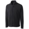 Clique Men's Charcoal Summit Full Zip Microfleece -Clique MQO00028 Charcoal F