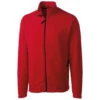 Clique Men's Red Summit Full Zip Microfleece -Clique MQO00028 Red F