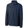 Clique Men's Dark Navy/Black Narvik Colorblock Softshell -Clique MQO00056 Dark Navy Black F