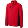 Clique Men's Red/Black Narvik Colorblock Softshell 1 Clique Men's Red/Black Narvik Colorblock Softshell -Clique MQO00056 Red Black F
