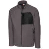 Clique Men's Charcoal Summit Microfleece Hybrid Full Zip -Clique MQO00057 Charcoal F