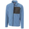 Clique Men's Light Blue Summit Microfleece Hybrid Full Zip -Clique MQO00057 Light Blue F