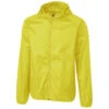 Clique Men's Neon Yellow Reliance Packable Jacket -Clique MQO00063 Neon Yellow F