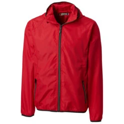 Clique Men's Red Modify Windbreaker