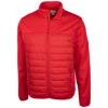 Clique Men's Red Fiery Hybrid Jacket