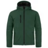 Clique Men's Bottle Green Equinox Insulated Softshell Jacket