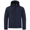 Clique Men's Dark Navy Equinox Insulated Softshell Jacket