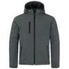 Clique Men's Pure Slate Equinox Insulated Softshell Jacket