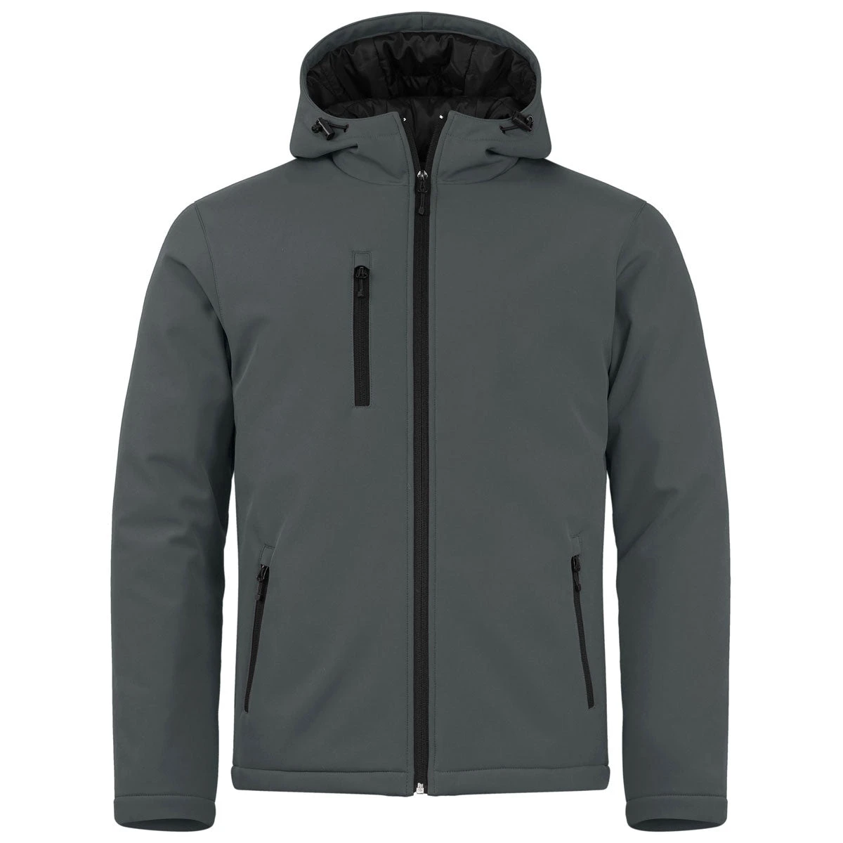 Clique Men's Pure Slate Equinox Insulated Softshell Jacket 3 Clique Men's Pure Slate Equinox Insulated Softshell Jacket