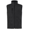 Clique Men's Black Equinox Insulated Softshell Vest