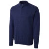 Clique Men's Navy Imatra Half Zip Sweater 1 Clique Men's Navy Imatra Half Zip Sweater -Clique MQS00001 Navy F