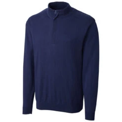 Clique Men's Navy Imatra Half Zip Sweater